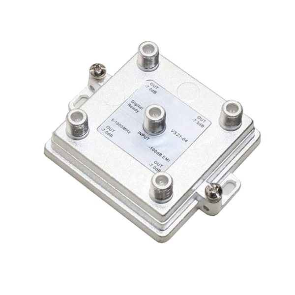 Quest Technology International Cable TV Digital Vertical Splitter, 1Ghz - 4 Way VSP-4140 - main